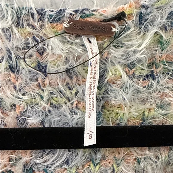 Free People Pastel V-Neck Sweater - Picture 2 of 3